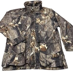 Vintage‎ Walls Jacket Mens Size Large Tree Camo Hunting Outdoor Waterproof